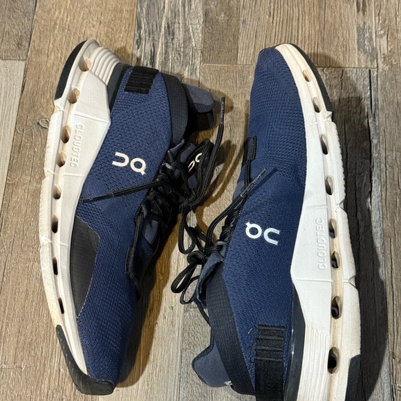 On Cloudnova Womens Navy Blue Athletic Shoes Sneakers US 8.5W EU 40 - Picture 6 of 8